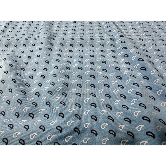 Footjoy Golf Polo Mens Blue Striped Short Sleeve Shirt Large Paiute Golf - Picture 5 of 12